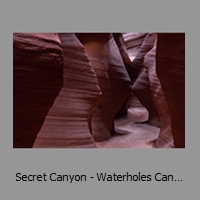 Secret Canyon - Waterholes Canyon